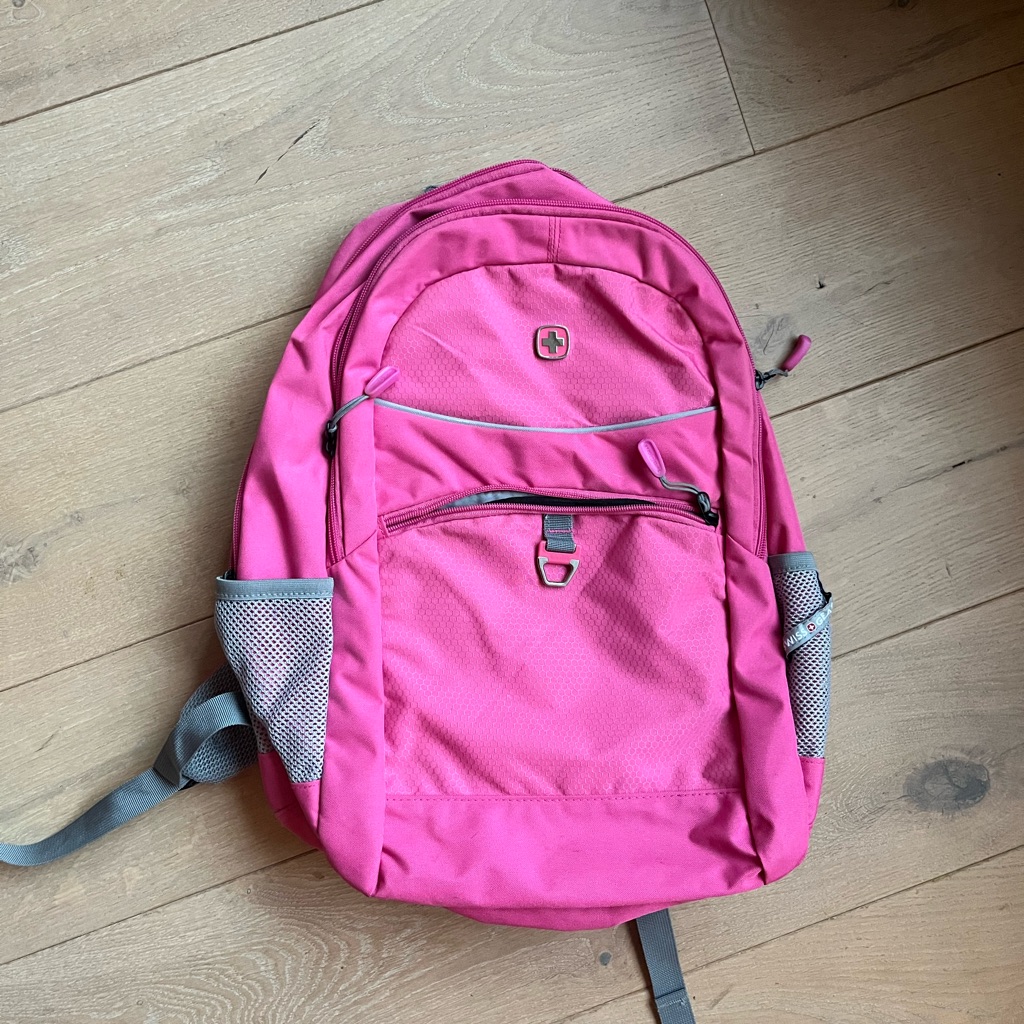 Durable Pink Backpack